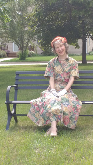 Diana Star Helmer as Mamie Doud Eisenhower